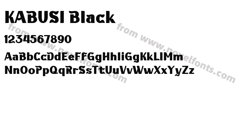 KABUSI BlackPreview