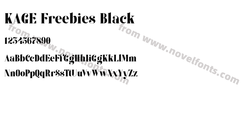KAGE Freebies BlackPreview