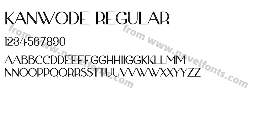 KANWODE RegularPreview