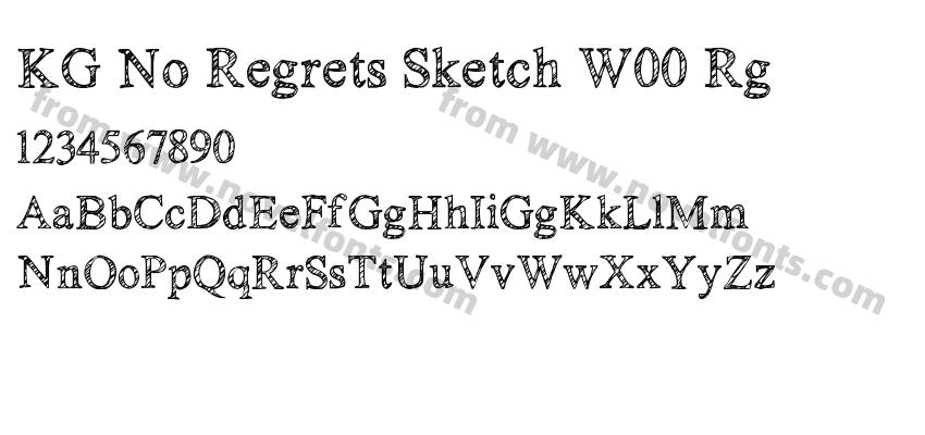 KG No Regrets Sketch W00 RgPreview