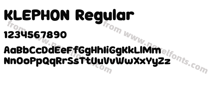 KLEPHON RegularPreview