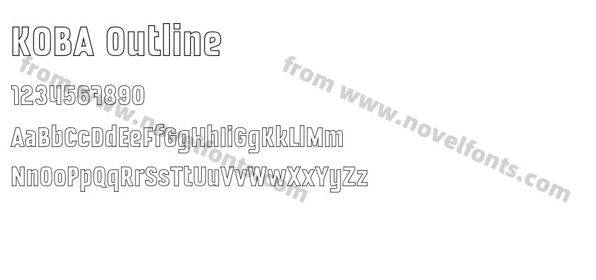 KOBA OutlinePreview