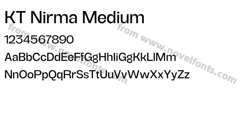 KT Nirma MediumPreview