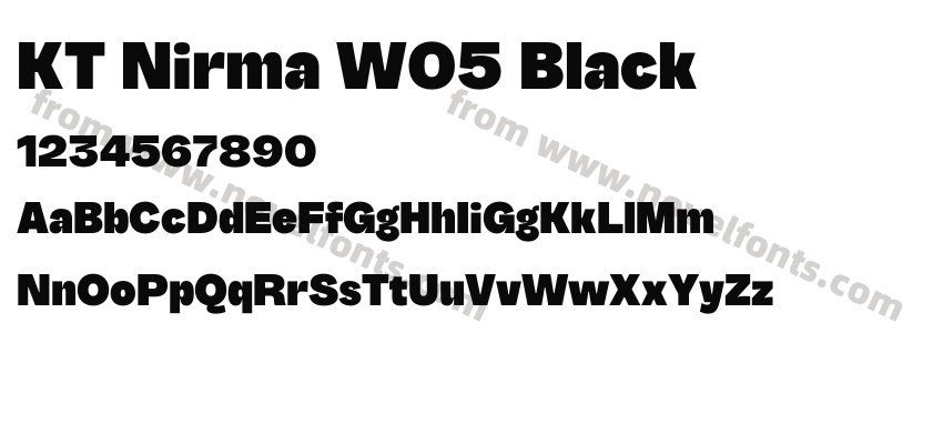 KT Nirma W05 BlackPreview