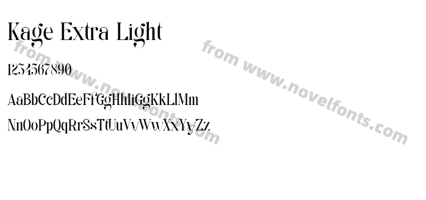 Kage Extra LightPreview