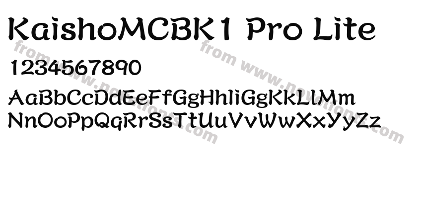 KaishoMCBK1 Pro LitePreview