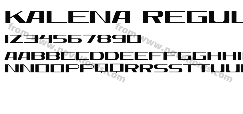 Kalena RegularPreview