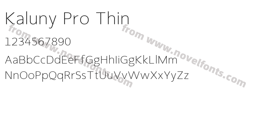 Kaluny Pro ThinPreview