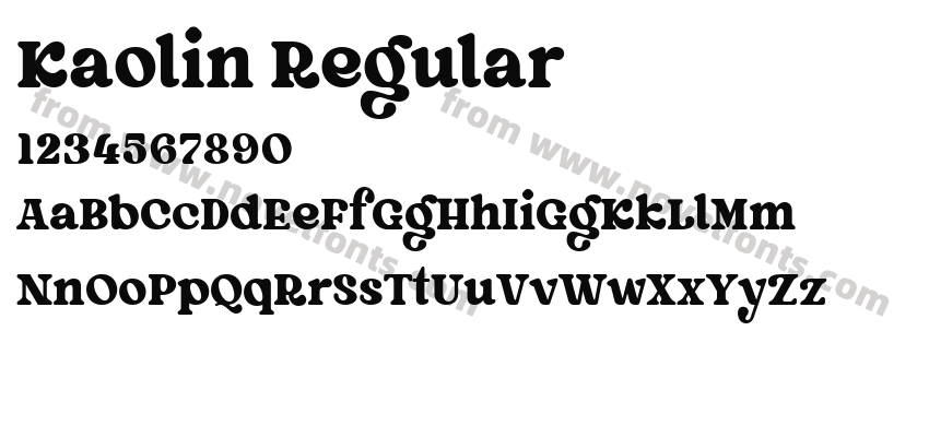 Kaolin RegularPreview