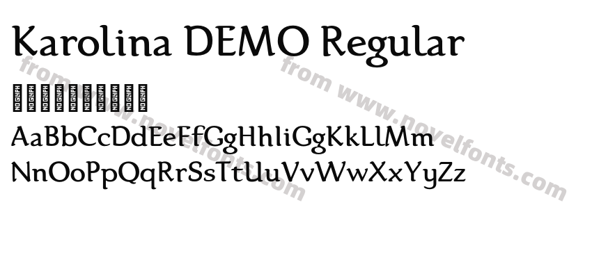 Karolina DEMO RegularPreview
