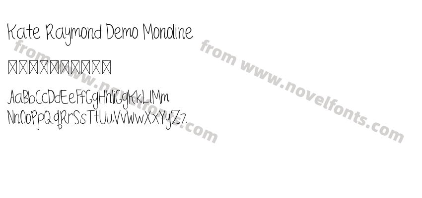 Kate Raymond Demo MonolinePreview
