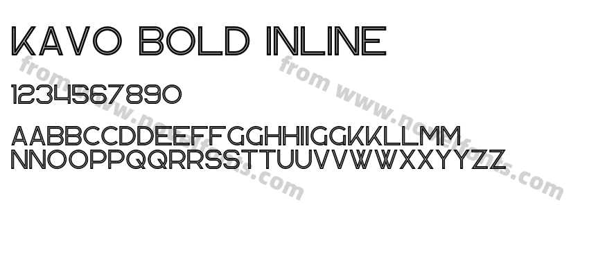 Kavo Bold InlinePreview