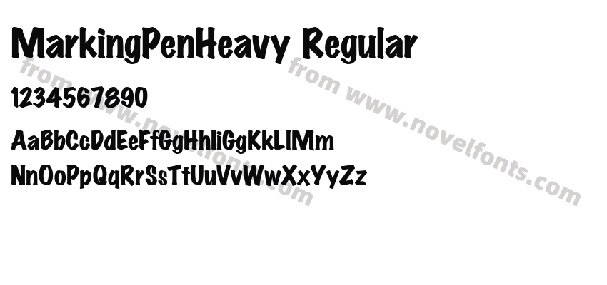 MarkingPenHeavy RegularPreview