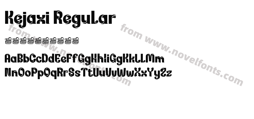 Kejaxi RegularPreview