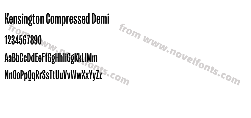 Kensington Compressed DemiPreview