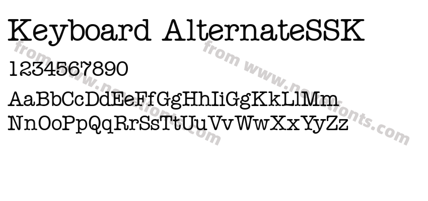 Keyboard AlternateSSKPreview