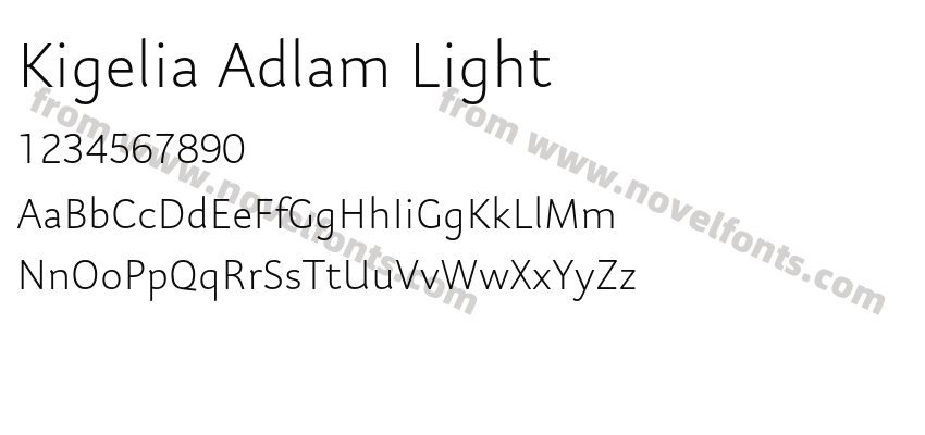 Kigelia Adlam LightPreview