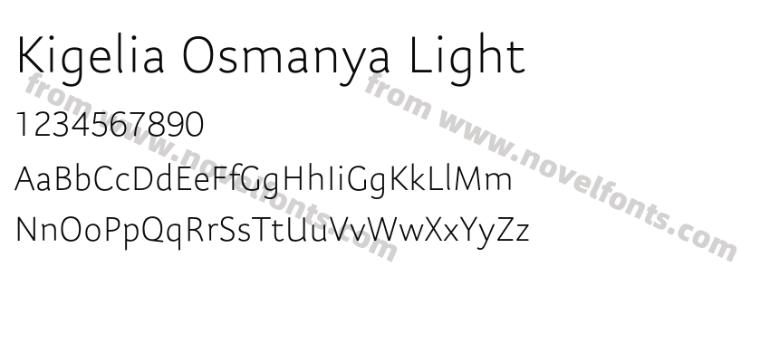Kigelia Osmanya LightPreview