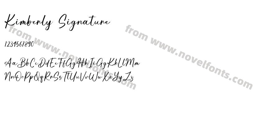 Kimberly SignaturePreview
