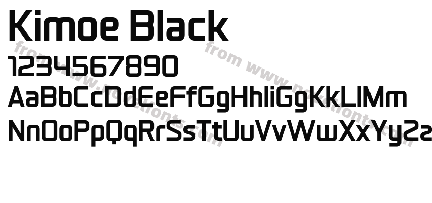 Kimoe BlackPreview