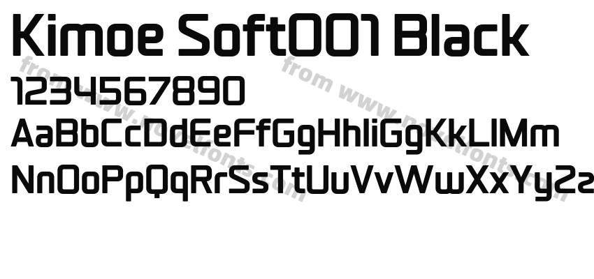 Kimoe Soft001 BlackPreview