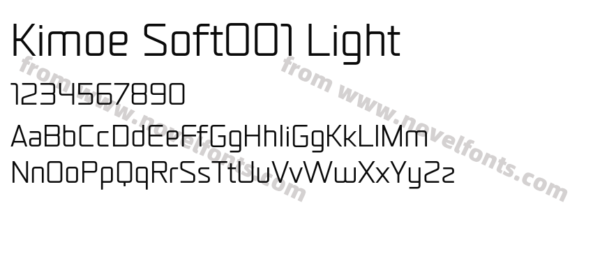 Kimoe Soft001 LightPreview