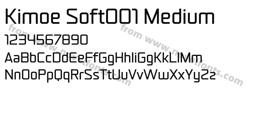 Kimoe Soft001 MediumPreview