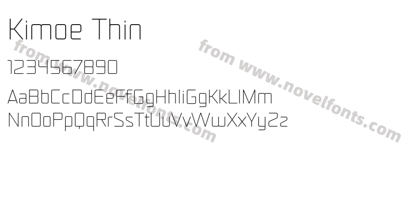Kimoe ThinPreview