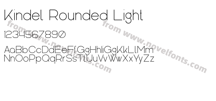 Kindel Rounded LightPreview