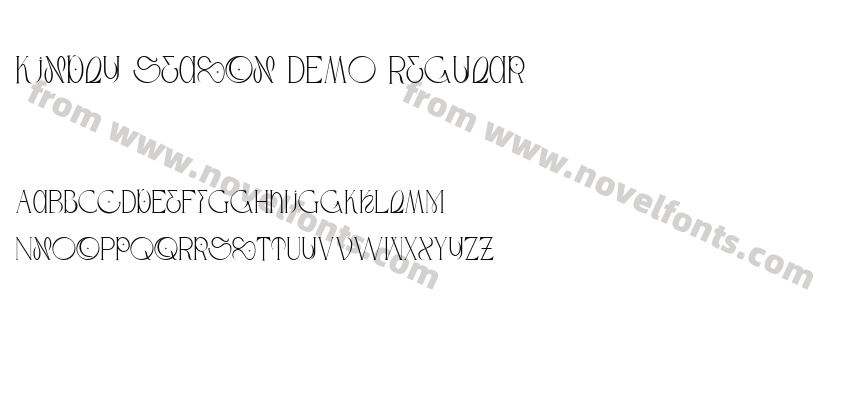 Kindly Season DEMO RegularPreview