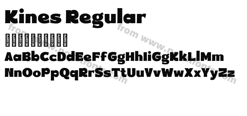 Kines RegularPreview