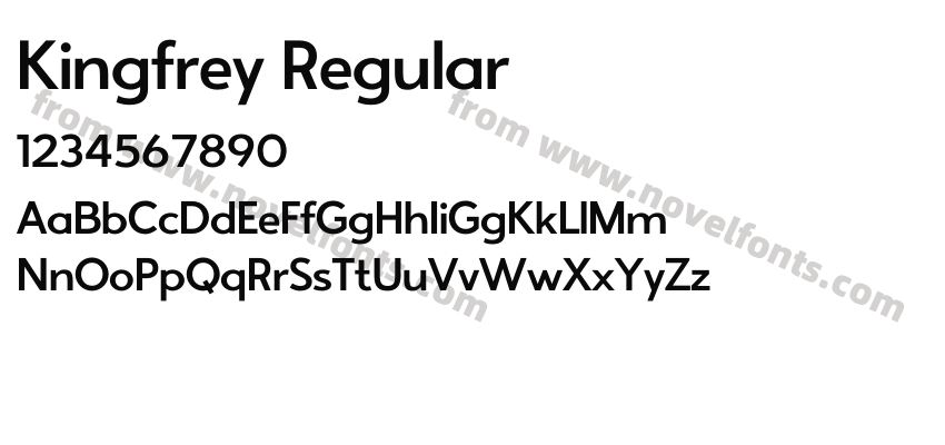 Kingfrey RegularPreview