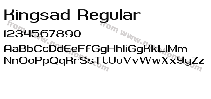 Kingsad RegularPreview