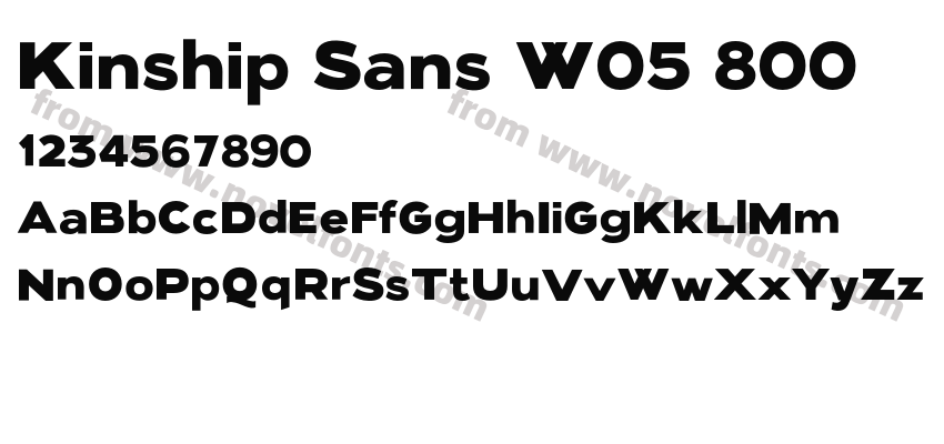 Kinship Sans W05 800Preview