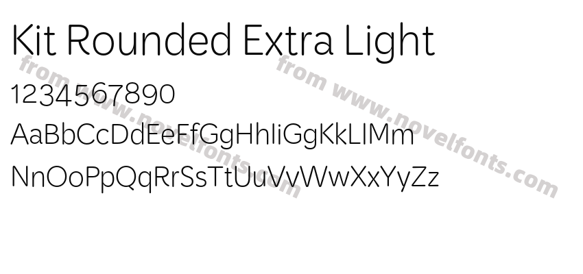 Kit Rounded Extra LightPreview