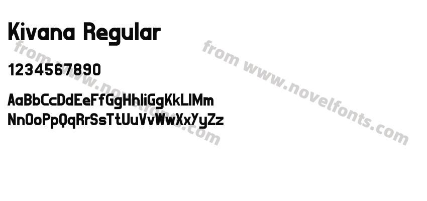 Kivana RegularPreview