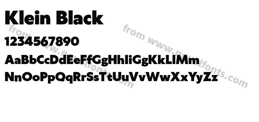 Klein BlackPreview