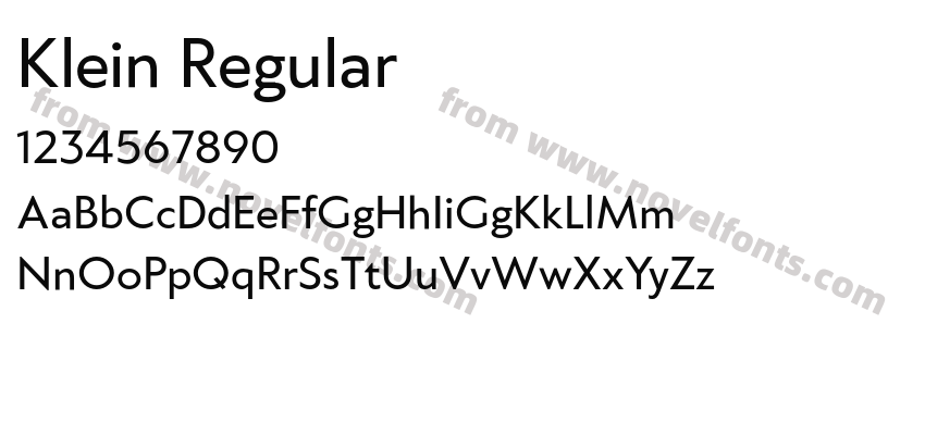Klein RegularPreview