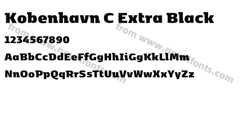 Kobenhavn C Extra BlackPreview