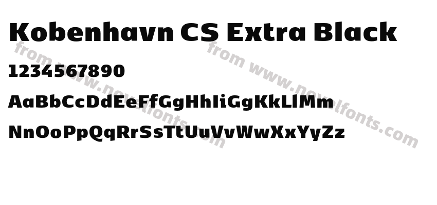 Kobenhavn CS Extra BlackPreview