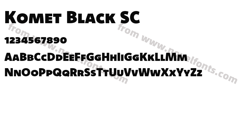 Komet Black SCPreview