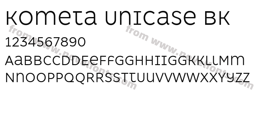 Kometa Unicase BkPreview
