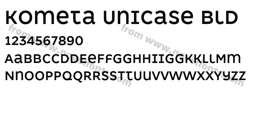 Kometa Unicase BldPreview