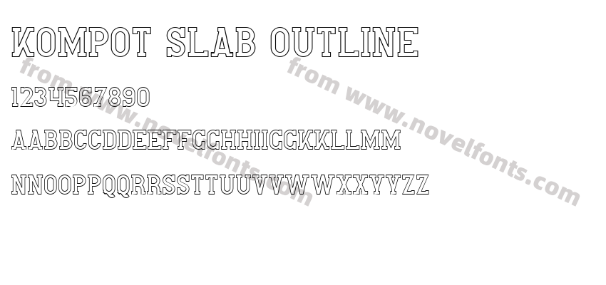 Kompot Slab OutlinePreview