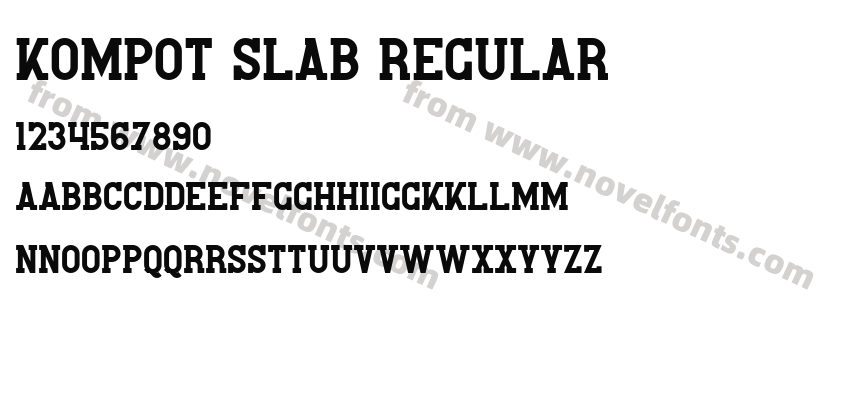 Kompot Slab RegularPreview