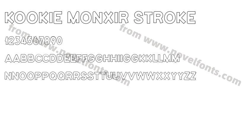 Kookie Monxir StrokePreview