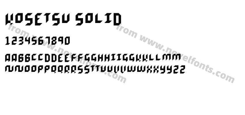 Kosetsu SolidPreview