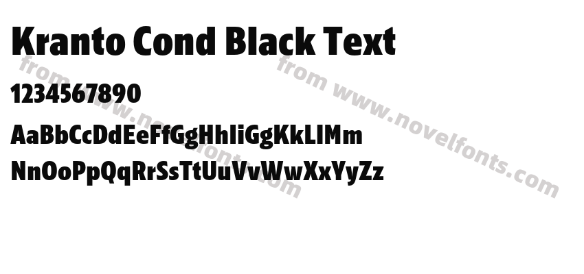 Kranto Cond Black TextPreview