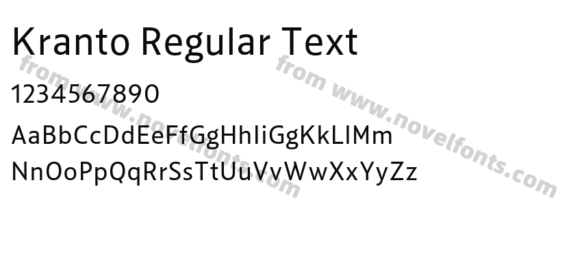 Kranto Regular TextPreview