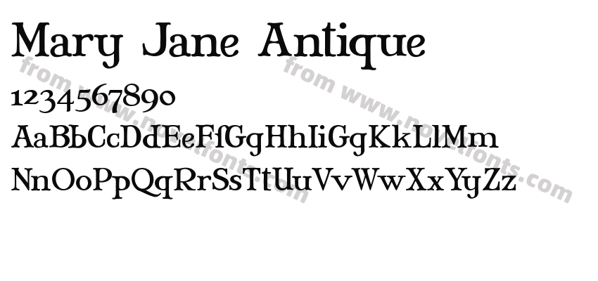 Mary Jane AntiquePreview